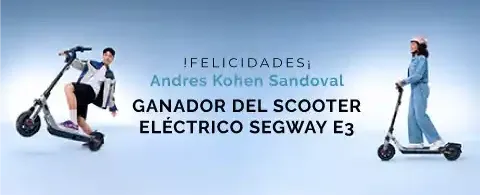¡Sorteo de Scooter Eléctrico! promotion banner